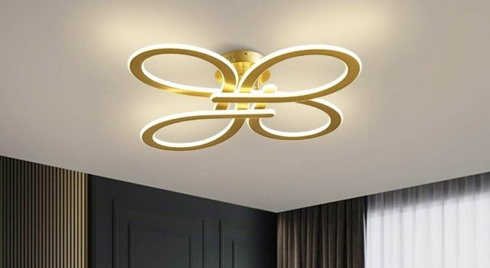 Plafonnier Led Maroc BL025 Avec 3 Températures De Couleur : Blanc, Jaune, Neutre