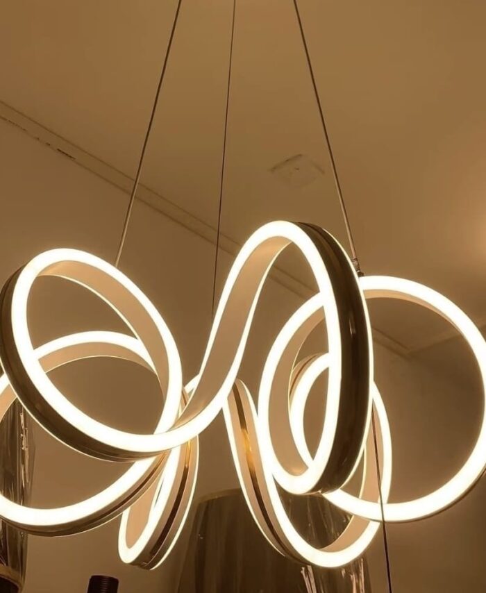 Luminaire Suspension Led à 3 Couleurs B09 : Blanc, Jaune, Neutre (Copie)
