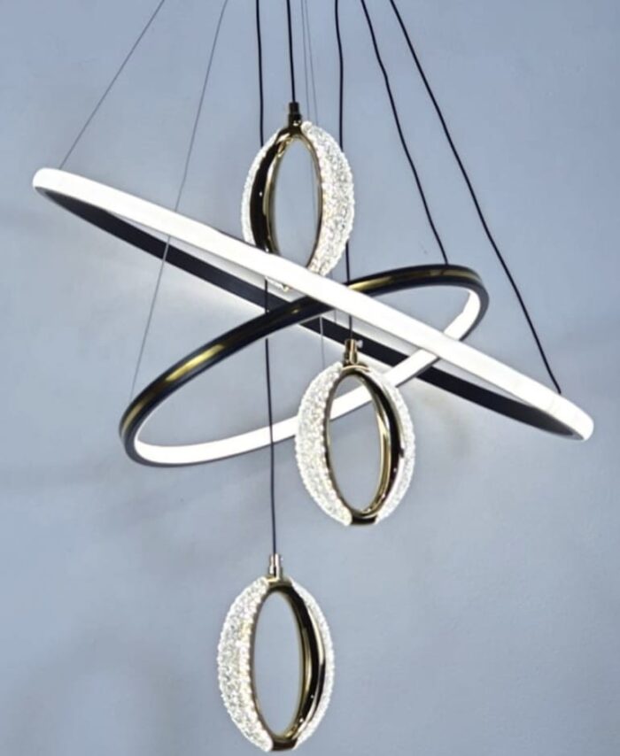 Luminaire Suspension Led à 3 Couleurs B1419 : Blanc, Jaune, Neutre